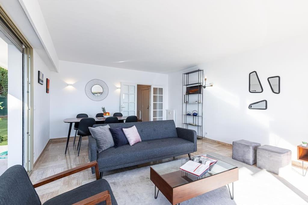 Villefranche Sur Mer:Appartement-Villa, Vue Mer, Jardin, Parking. מראה חיצוני תמונה