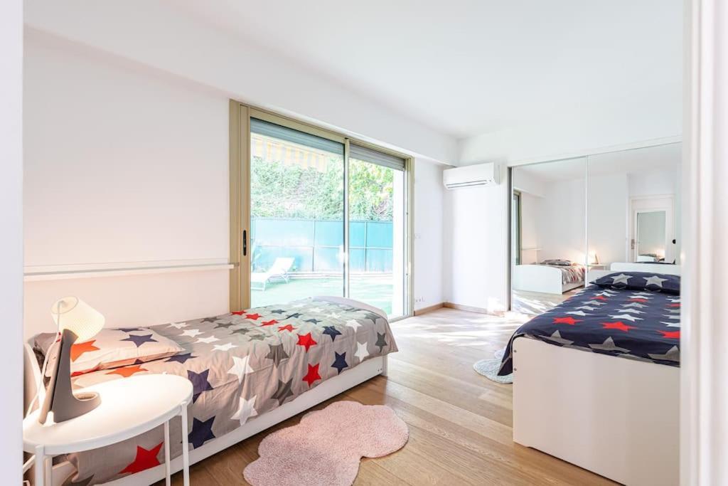 Villefranche Sur Mer:Appartement-Villa, Vue Mer, Jardin, Parking. מראה חיצוני תמונה